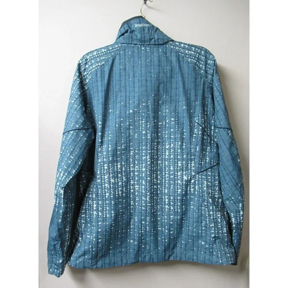 Columbia Bugaboo II Teal Blue Coat Jacket Women's XL Interchangeable Zip Up READ - Picture 9 of 11